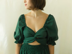 Vestido Jacque Verde Silvestre - loja online