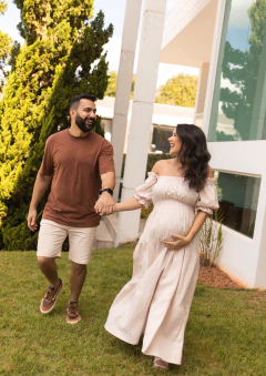 Vestido Malu rosa nude - loja online