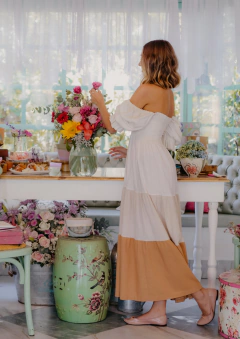 Vestido Luciana camadas - comprar online