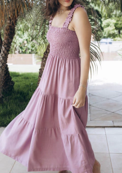 Vestido Paula Orquídea - comprar online