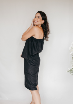 Conjunto Martina preto (bermuda) - comprar online