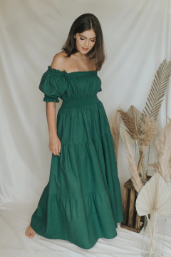 Vestido Malu Verde Silvestre