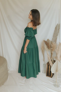 Vestido Malu Verde Silvestre - comprar online