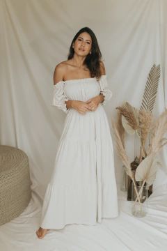 Vestido Malu Cru - comprar online