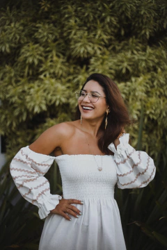 Vestido Lívia Branco - comprar online