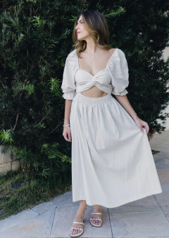 Vestido Jacque Cru - comprar online