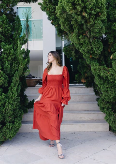 Vestido Mila Terracota