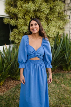 Vestido Jacque Azul