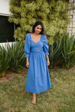 Vestido Jacque Azul