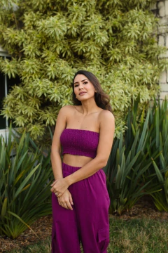 Conjunto Nicole roxo na internet