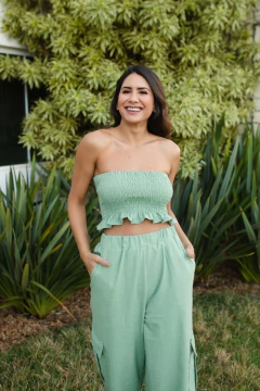 Conjunto Nicole verde menta na internet
