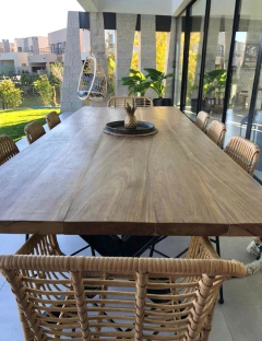 Mesa Madera y Hierro - tienda online