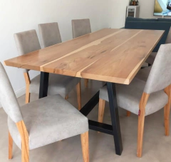 Imagen de Mesa Madera y Hierro