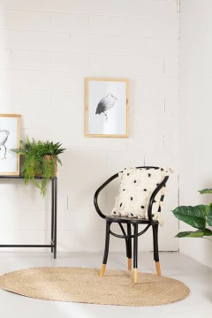 Alfombra Agra Oval Yute - La Carpintería Buenos Aires