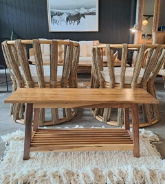 Banco Pie de cama Petiribi con deck en internet