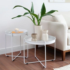 Dúo mesas Porte - La Carpintería Buenos Aires