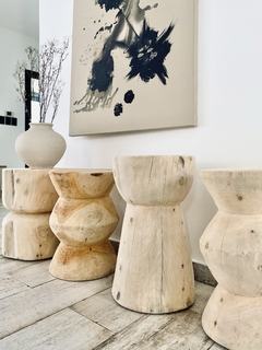 Taburetes/ Tochos torneados - comprar online