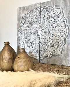 Cuadro Mandala Talla - La Carpintería Buenos Aires