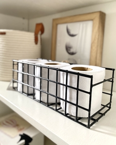 Canasto Organizador Metal - La Carpintería Buenos Aires