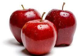 Manzana roja fresca -