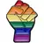 Broche Punho Pride - Pride Brasil - Loja Online e Física LGBTQIAPN+