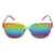 Óculos de Sol Arco-Íris Pride Brasil Com Lente Espelhada - comprar online