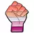 Broche Punho Pride - loja online