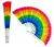 Leque Grande Pride Brasil - comprar online