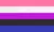 Bandeira do Gênero-Fluido