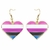Brinco de Coração LGBTQIAPN+ - comprar online