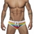 Sunga Pride Brasil Branca Arco-Íris