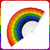 Leque Pequeno Pride Brasil - loja online