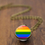 Colar 2 Faces - Pride - Pride Brasil - Loja Online e Física LGBTQIAPN+