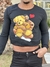 Moletom Cropped LOVE BEAR