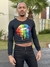 Moletom Cropped PRIDE LIPS - comprar online