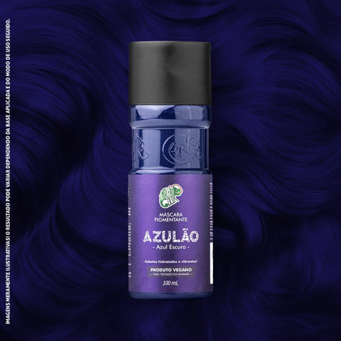 6 Un. Máscara Pigmentante Azulão 100ml