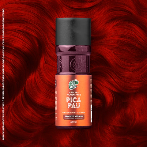 6 Un. Máscara Pigmentante Pica pau 100ml