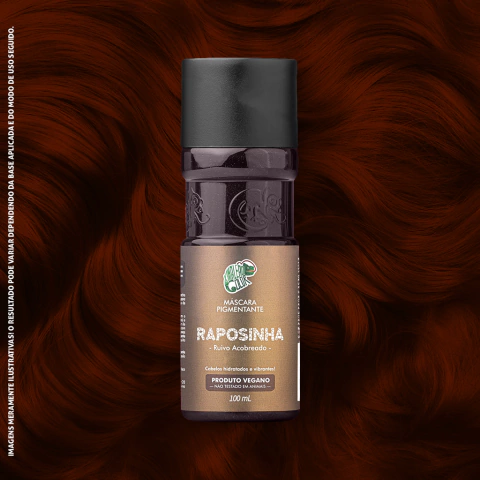 6 Un. Máscara Pigmentante Raposinha 100ml