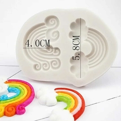 Molde silicona arcoiris x 2 - comprar online