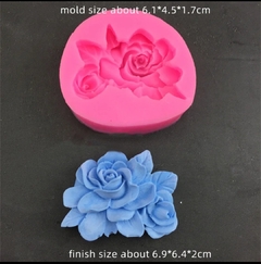 Molde silicona ramo rosas - comprar online