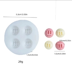 Molde silicona M&M - comprar online