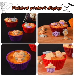 Imagen de Molde silicona halloween x12