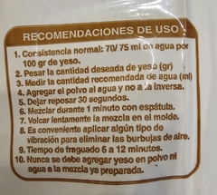 Yeso Paris artístico x 1kg - comprar online