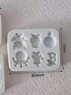 Molde silicona muñecos halloween - comprar online