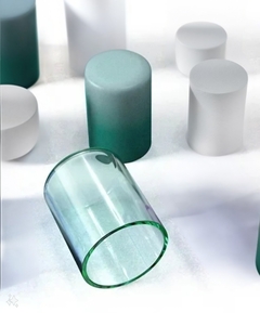 Molde silicona vasito o maceta redondo - Nonnalucia