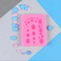 Molde silicona burbujas grande en internet