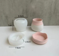 Molde silicona frasco con tapa a rosca - comprar online