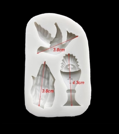 Molde silicona comunión x 3 en internet