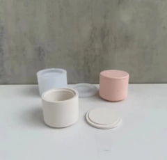 Molde silicona mini portavela con tapa - Nonnalucia