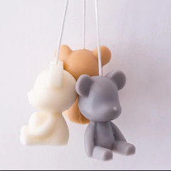 Molde silicona oso brazos separados